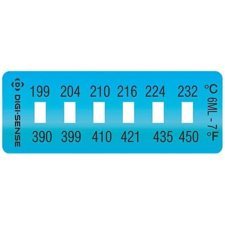 Digi-Sense Irreversible 6-Point Horizontal Te, PK 10 90308-97
